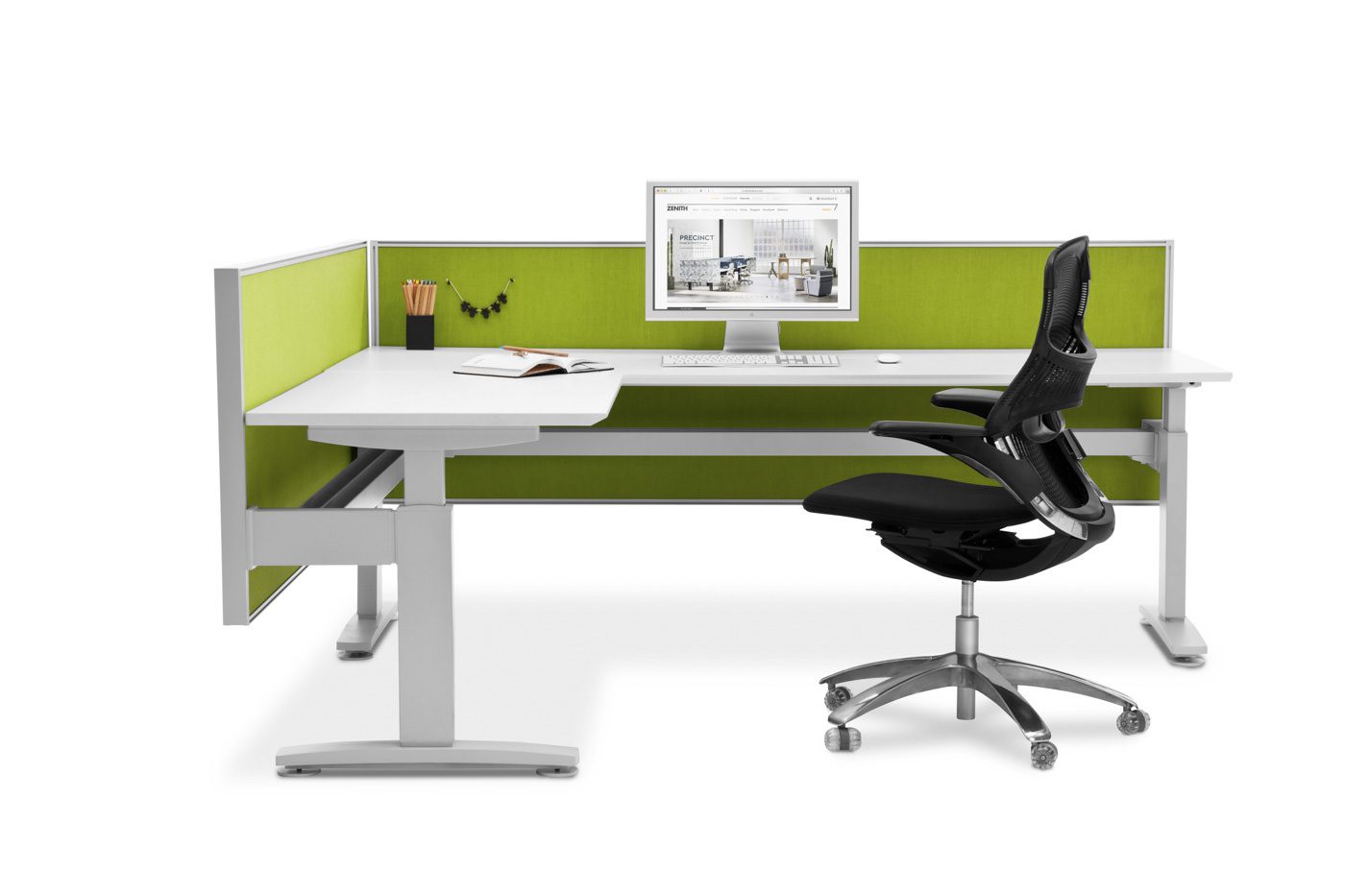 Product photography of desk and chair