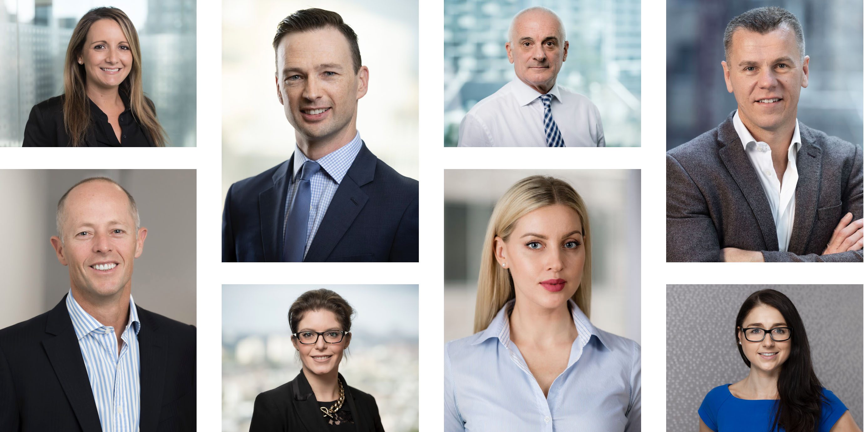 Headshot thumbnails Corporate Headshots by Sydney Photographer Gavin Jowitt