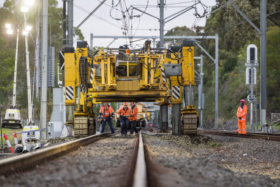 Sydney Trains industrial photography by Gavin Jowitt - Sydney Photographer